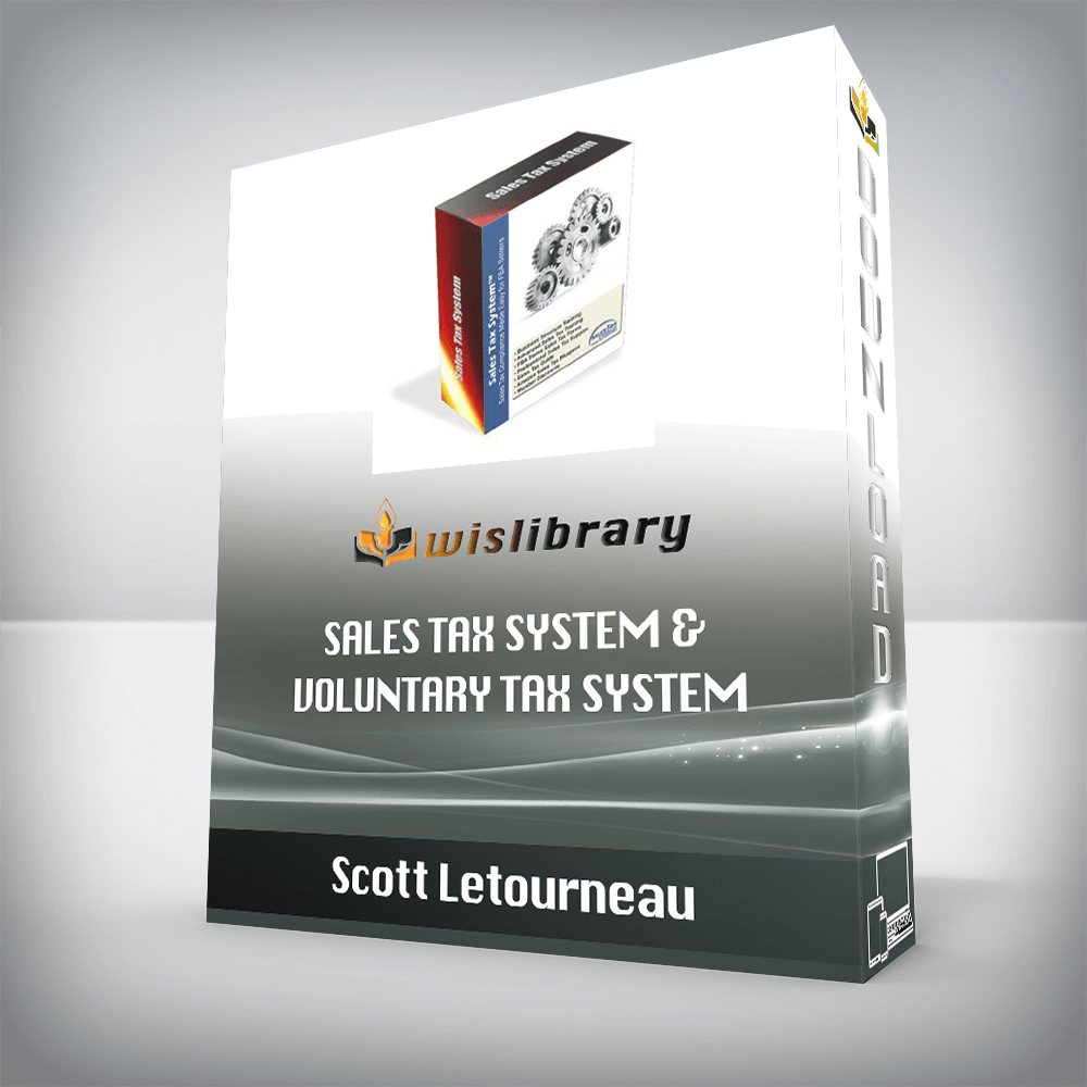 Scott Letourneau – Sales Tax System & Voluntary Tax System