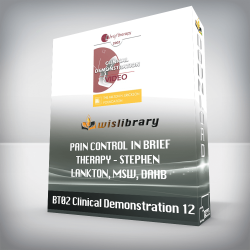 BT03 Clinical Demonstration 12 – Pain Control in Brief Therapy – Stephen Lankton, MSW, DAHB