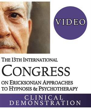 IC19 Clinical Demonstration 14 - Self-Hypnosis Training as a First Trance Experience - Bernhard Trenkle, Dipl. Psych